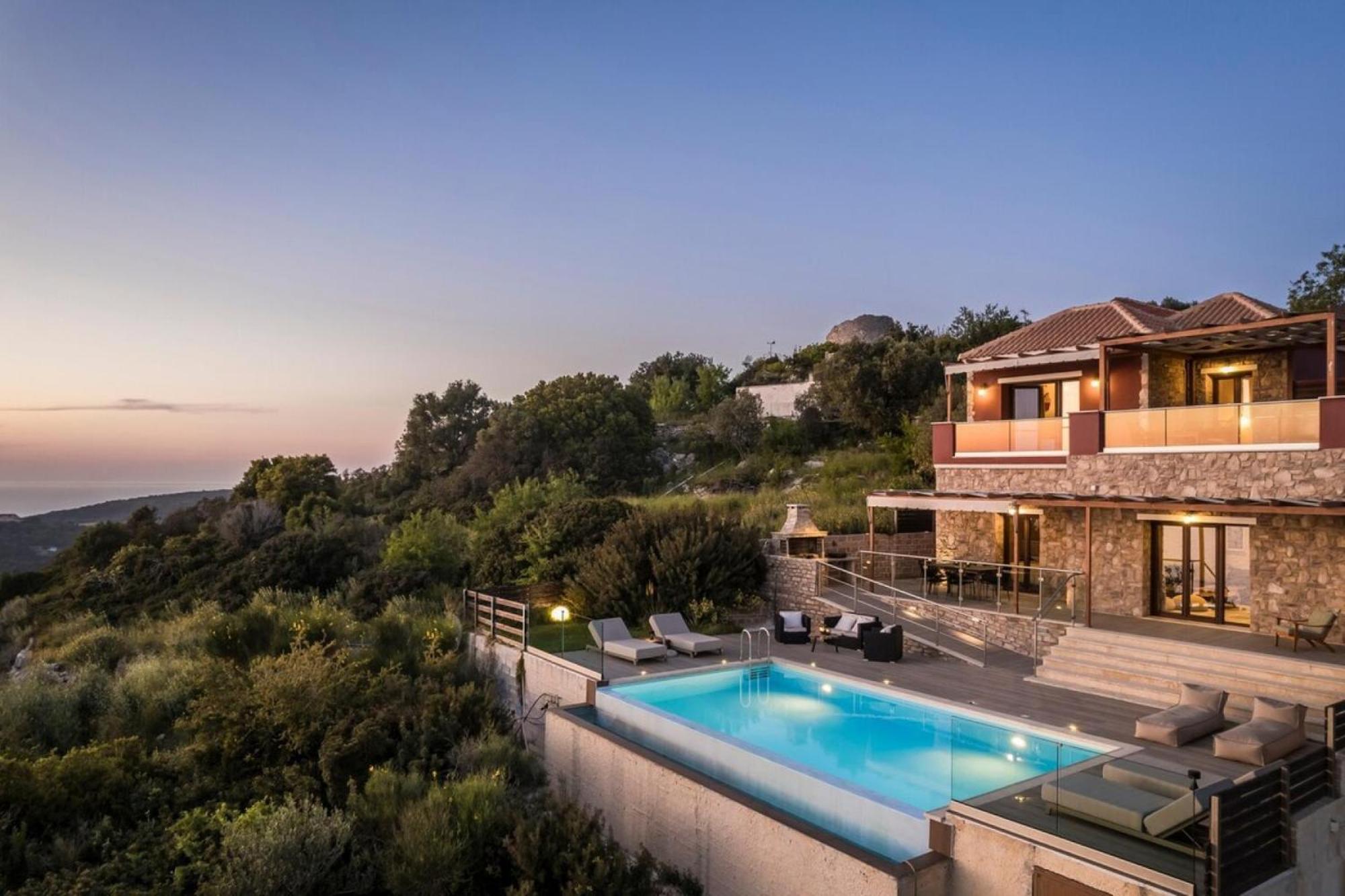 Entheos Private Villa Fiskardo Kefalonia Greece 外观 照片