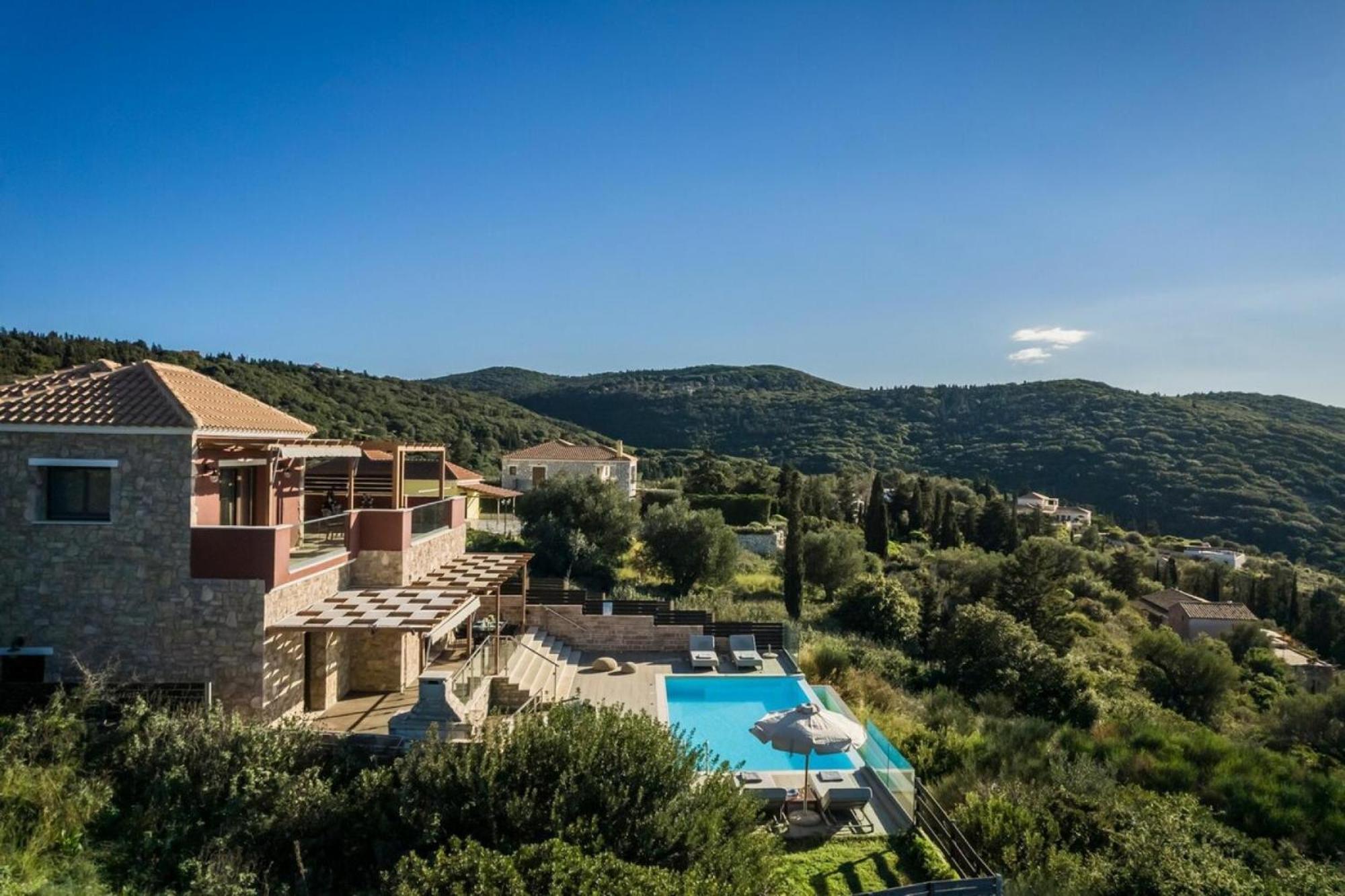 Entheos Private Villa Fiskardo Kefalonia Greece 外观 照片