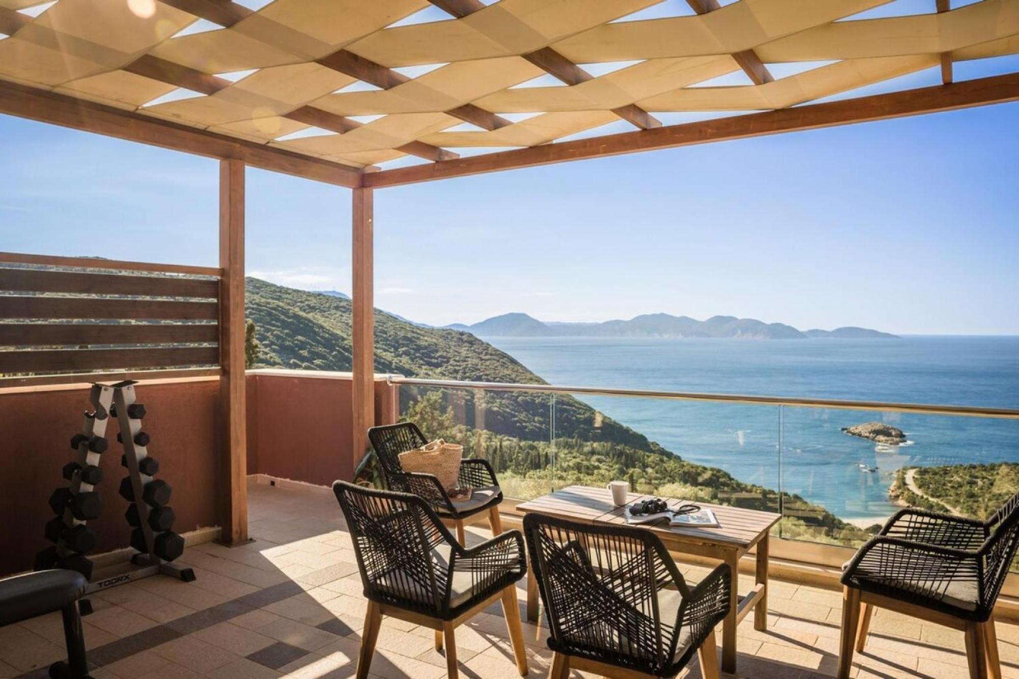 Entheos Private Villa Fiskardo Kefalonia Greece 外观 照片