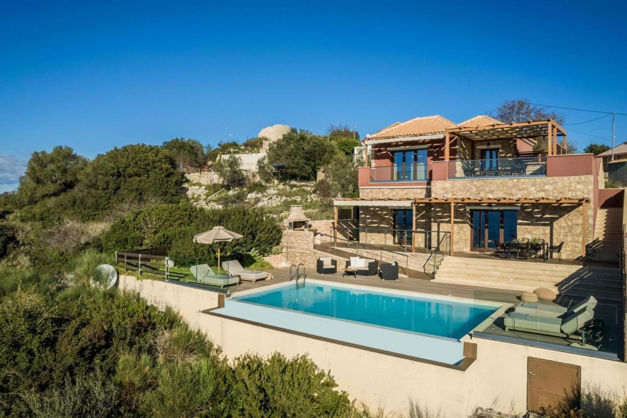 Entheos Private Villa Fiskardo Kefalonia Greece 外观 照片